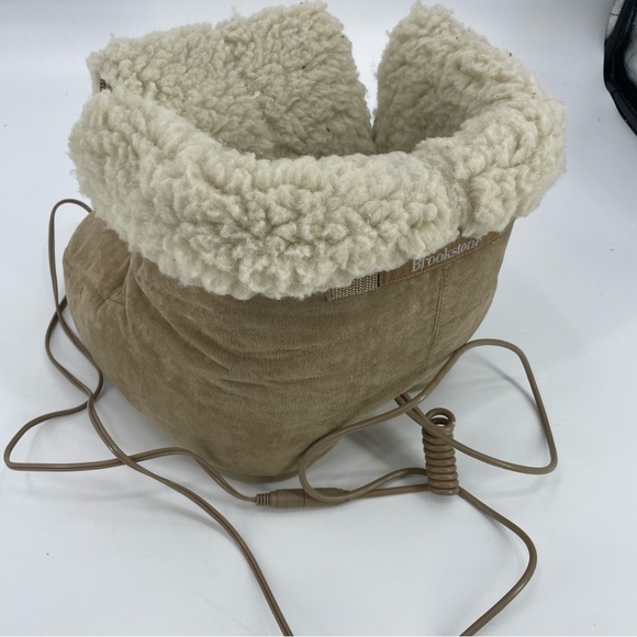 Brookstone Foot Vibrating Massager & Warmer Heated Soft Boot Shoes BST-003A 1999 - Picture 12 of 16